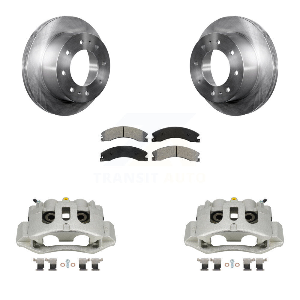 Transit Auto KC8-100643S Disc Brake Kit for 2011-2019 Chevrolet Suburban 3500 HD, Chevrolet Silverado 2500 HD, Chevrolet Silverado 3500 HD & more - Rear product image