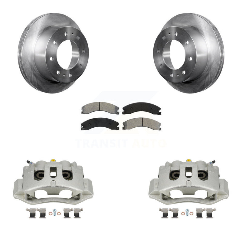 Transit Auto KC8-100643S Disc Brake Kit for 2011-2019 Chevrolet Suburban 3500 HD, Chevrolet Silverado 2500 HD, Chevrolet Silverado 3500 HD & more - Rear product image