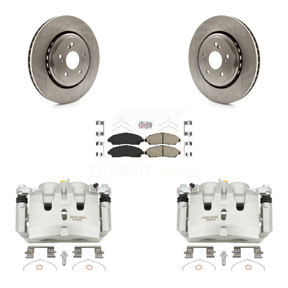 Transit Auto KC8-100644N Disc Brake Kit for 2014-2016 Acura MDX - Front product image