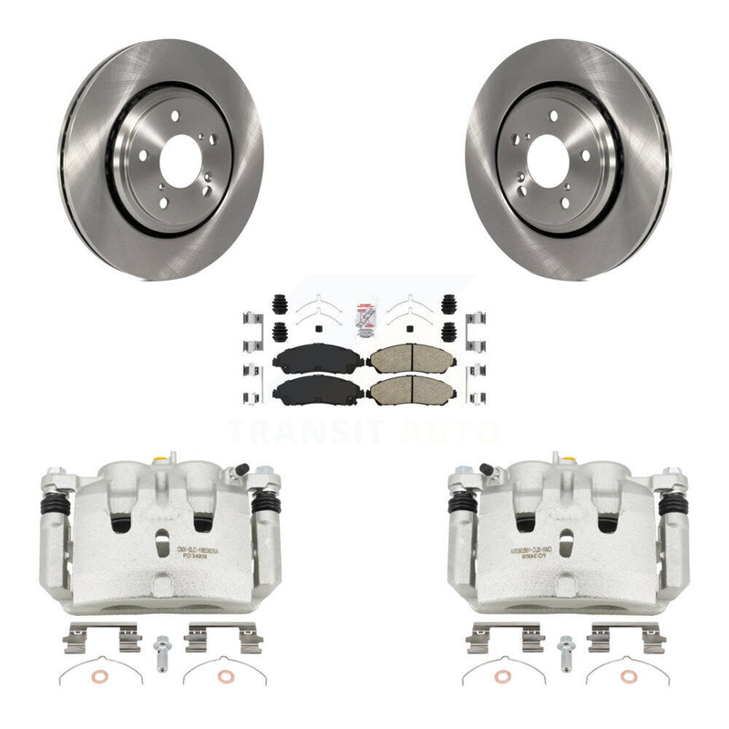 Transit Auto KC8-100645N Disc Brake Kit for 2016-2021 Acura MDX, Honda Ridgeline, Honda Pilot - Front product image
