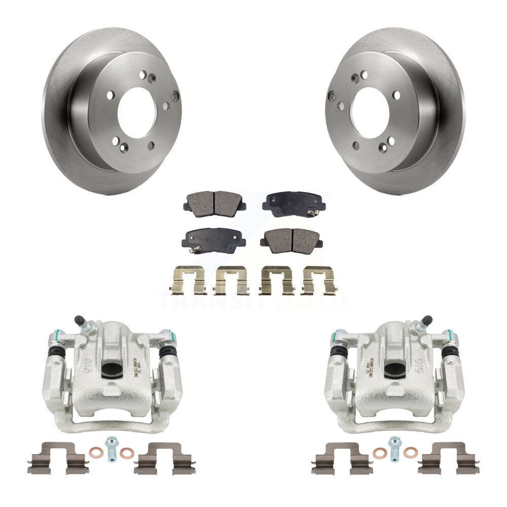 Transit Auto KC8-100645P Disc Brake Kit for 2009-2010 Hyundai Sonata - Rear product image