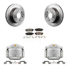 Transit Auto KC8-100645S Disc Brake Kit for 2014-2020 Chevrolet Suburban, Chevrolet Silverado 1500 LD, GMC Sierra 1500 Limited & more - Rear product image