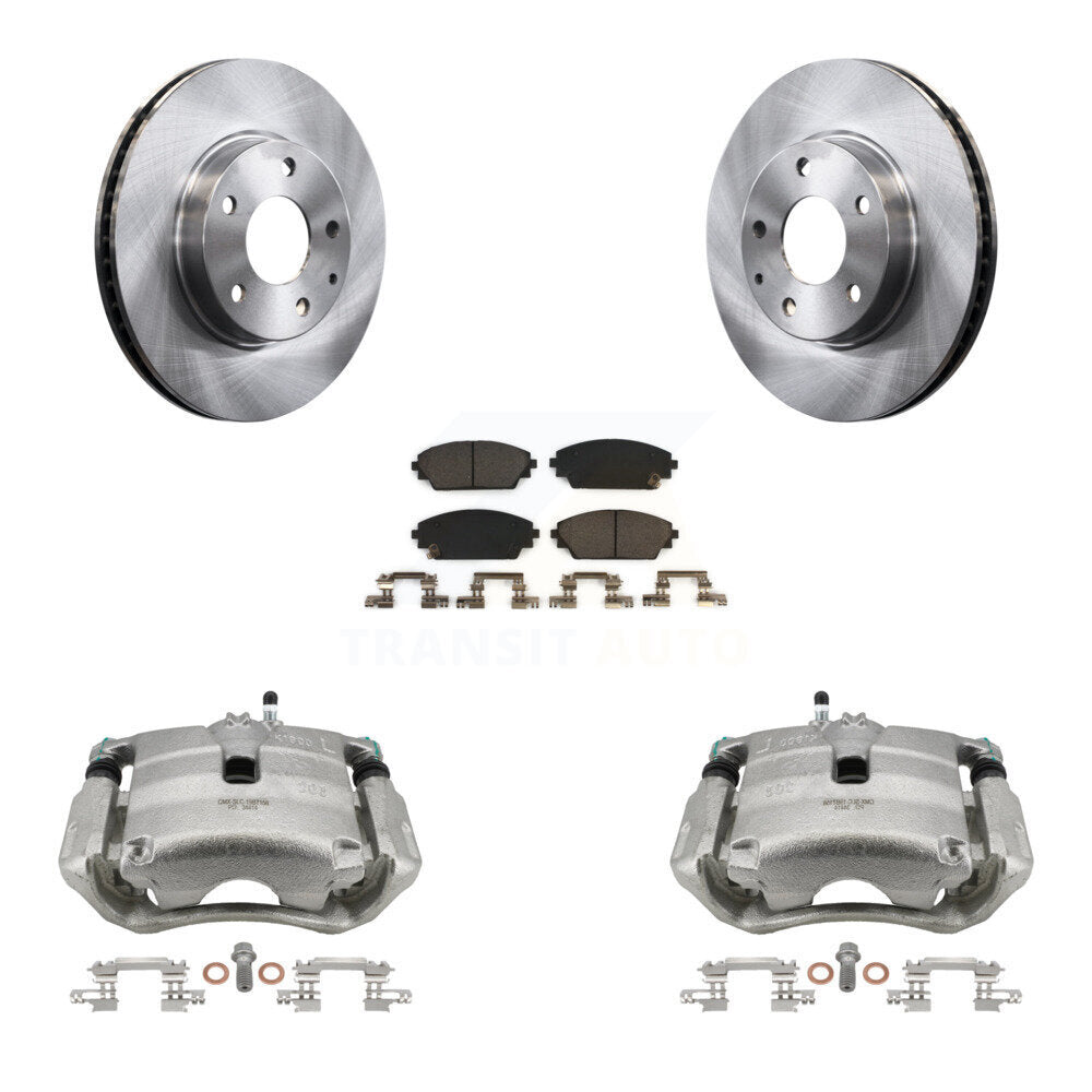 Transit Auto KC8-100649T Disc Brake Kit for 2014-2018 Mazda CX-3, Mazda 3, Mazda 3 Sport - Front product image