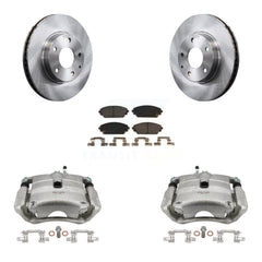 Transit Auto KC8-100649T Disc Brake Kit for 2014-2018 Mazda CX-3, Mazda 3, Mazda 3 Sport - Front product image