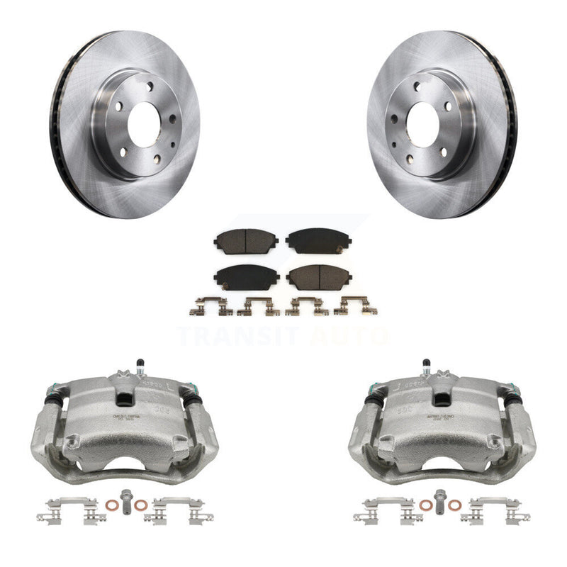 Transit Auto KC8-100649T Disc Brake Kit for 2014-2018 Mazda CX-3, Mazda 3, Mazda 3 Sport - Front product image
