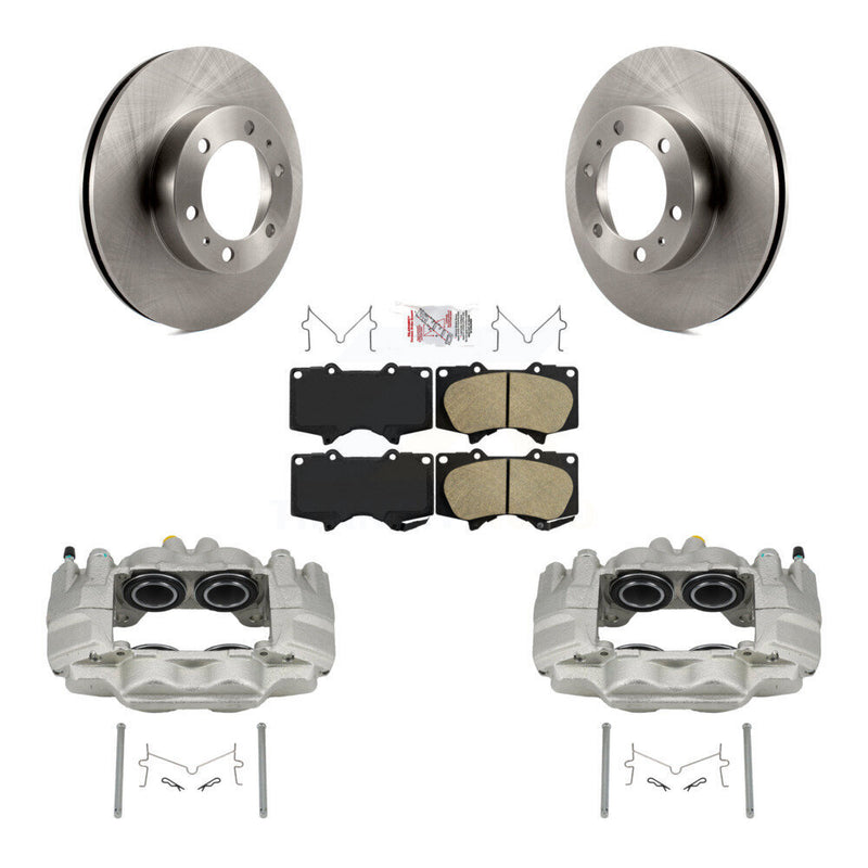 Transit Auto KC8-100650N Disc Brake Kit for 2007-2022 Toyota Tacoma, Toyota FJ Cruiser - Front product image