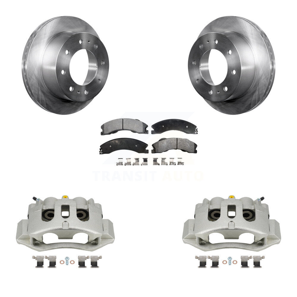 Transit Auto KC8-100650P Disc Brake Kit for 2011-2019 Chevrolet Suburban 3500 HD, Chevrolet Silverado 2500 HD, Chevrolet Silverado 3500 HD & more - Rear product image