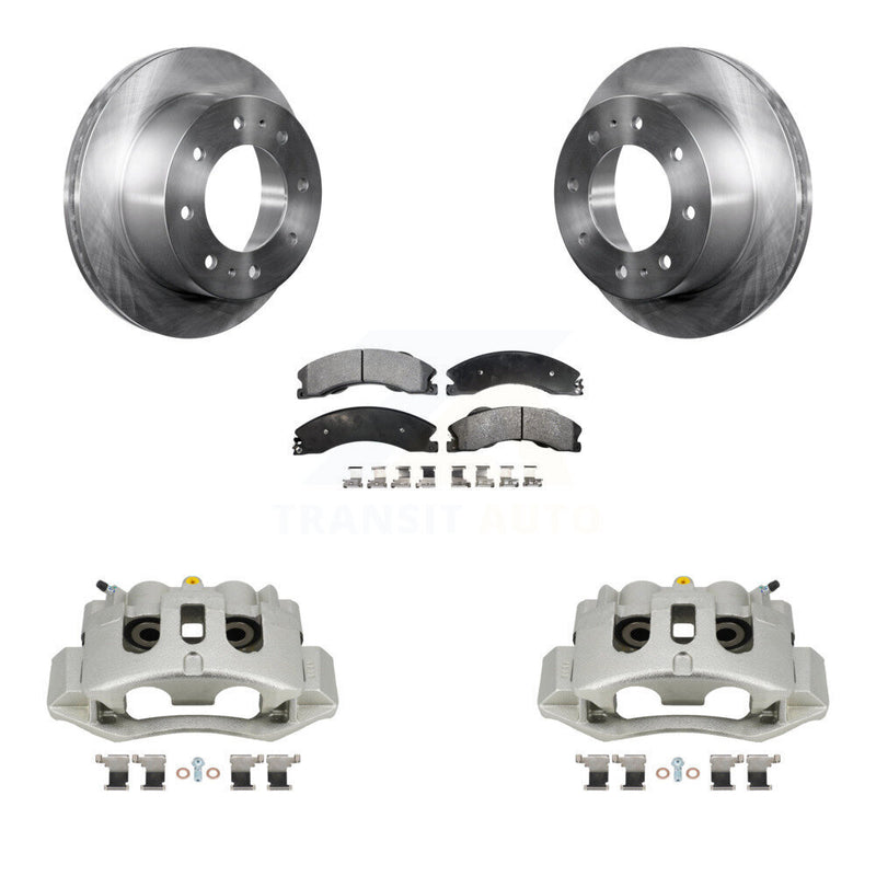 Transit Auto KC8-100650P Disc Brake Kit for 2011-2019 Chevrolet Suburban 3500 HD, Chevrolet Silverado 2500 HD, Chevrolet Silverado 3500 HD & more - Rear product image