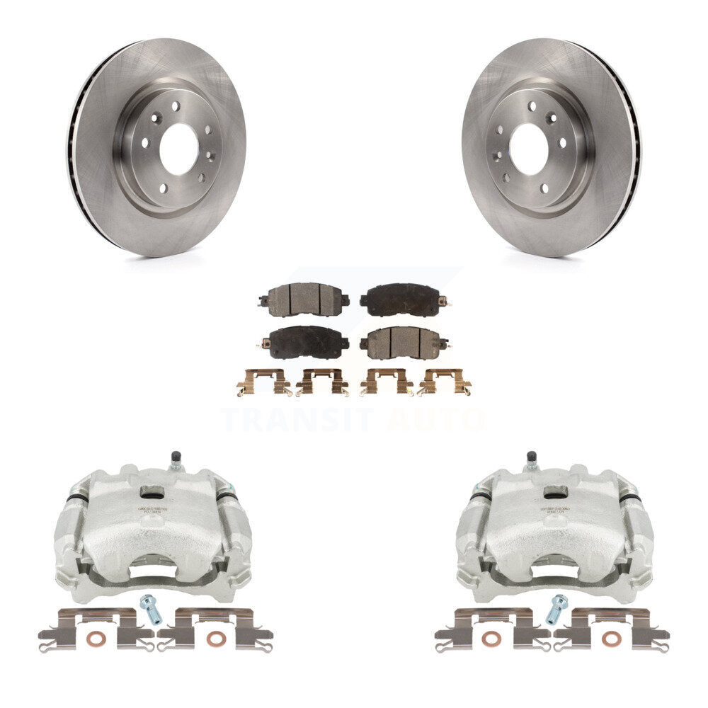Transit Auto KC8-100650T Disc Brake Kit for 2015-2017 Nissan LEAF - Front product image