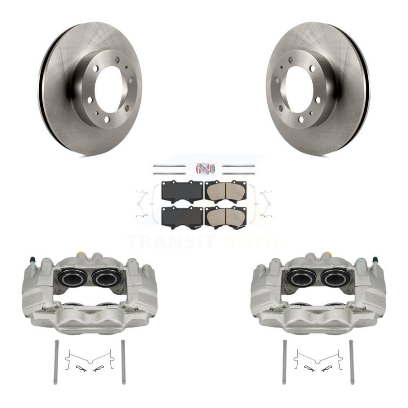 Transit Auto KC8-100651N Disc Brake Kit for 2007-2022 Toyota Tacoma, Toyota FJ Cruiser - Front product image