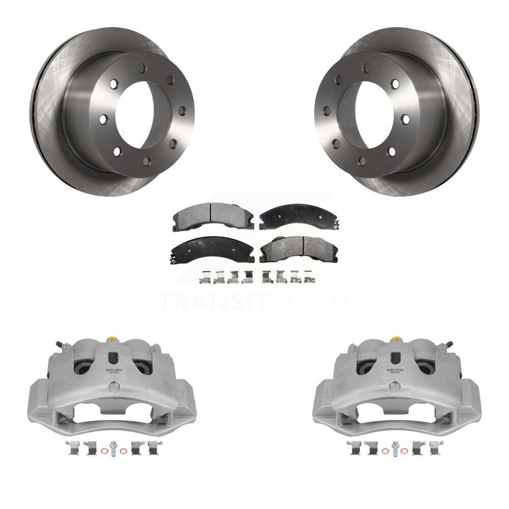 Transit Auto KC8-100651P Disc Brake Kit for 2011-2019 Chevrolet Silverado 3500 HD, GMC Sierra 3500 HD - Rear product image