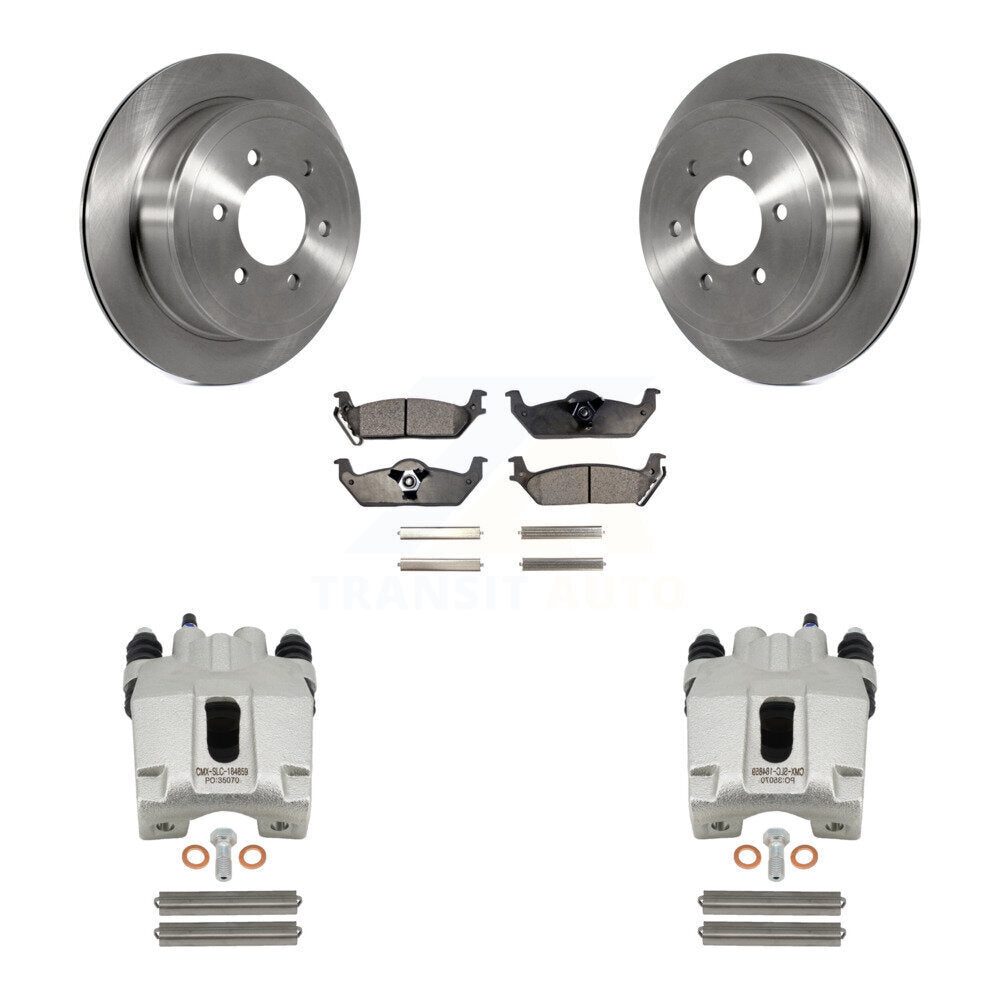 Transit Auto KC8-100652P Disc Brake Kit for 2004-2011 Lincoln Mark LT, Ford F-150 - Rear product image
