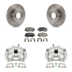 Transit Auto KC8-100652T Disc Brake Kit for 2012-2017 Kia Rio, Hyundai Accent - Front product image