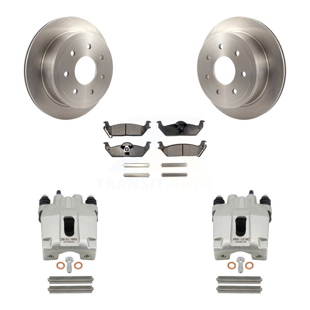 Transit Auto KC8-100653P Disc Brake Kit for 2004-2011 Lincoln Mark LT, Ford F-150 - Rear product image