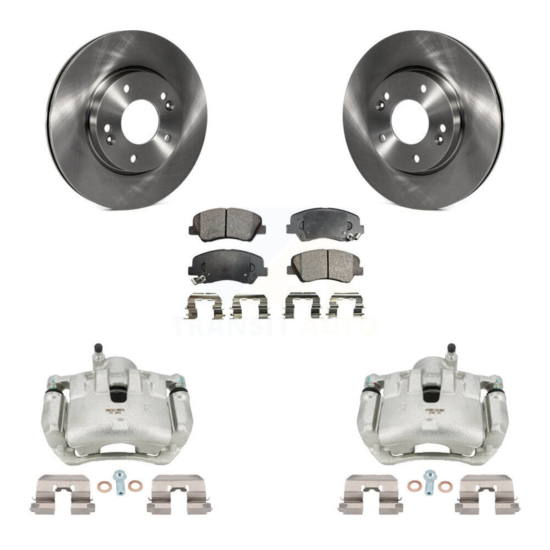 Transit Auto KC8-100653T Disc Brake Kit for 2012 Hyundai Veloster - Front product image