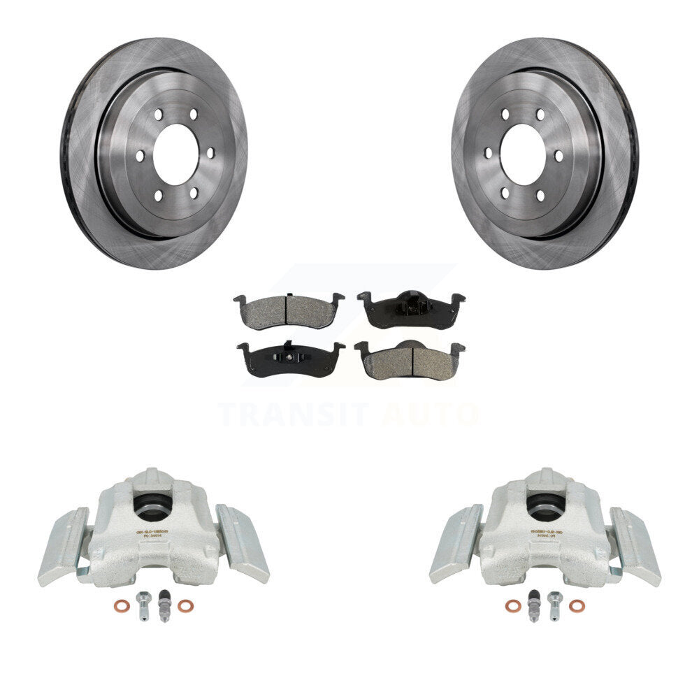 Transit Auto KC8-100656S Disc Brake Kit for 2007-2017 Ford Expedition, Lincoln Navigator - Rear product image