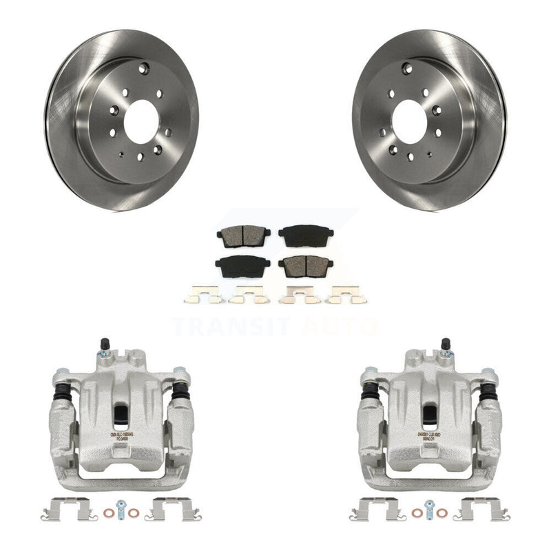 Transit Auto KC8-100657S Disc Brake Kit for 2007-2012 Ford Edge, Lincoln MKX, Mazda CX-7 - Rear product image