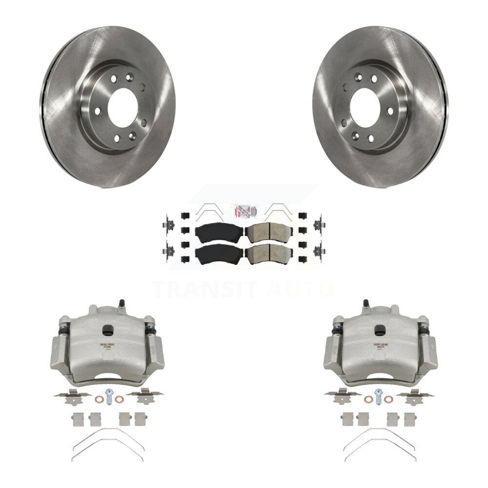 Transit Auto KC8-100658N Disc Brake Kit for 2006-2013 Mazda 6, Lincoln MKZ, Ford Fusion & more - Front product image