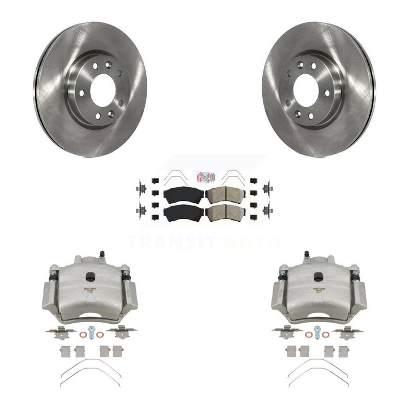 Transit Auto KC8-100659N Disc Brake Kit for 2006-2013 Mazda 6, Lincoln MKZ, Ford Fusion & more - Front product image