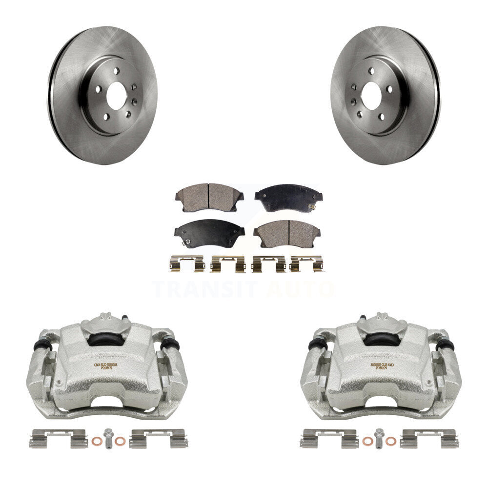 Transit Auto KC8-100660T Disc Brake Kit for 2013-2014 Chevrolet Sonic - Front product image