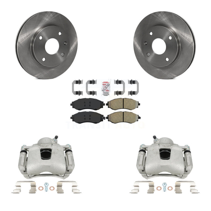 Transit Auto KC8-100661N Disc Brake Kit for 2004-2008 Suzuki Reno, Chevrolet Optra, Suzuki Forenza - Front product image