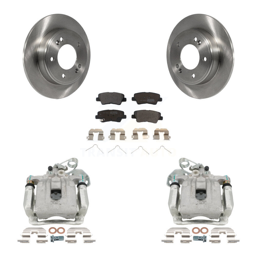Transit Auto KC8-100661P Disc Brake Kit for 2017-2020 Hyundai Elantra - Rear product image