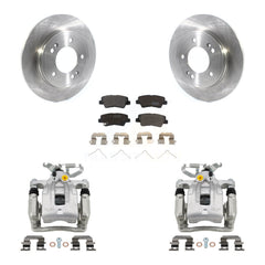 Transit Auto KC8-100662P Disc Brake Kit for 2017-2022 Kia Niro, Hyundai Elantra, Hyundai Ioniq - Rear product image