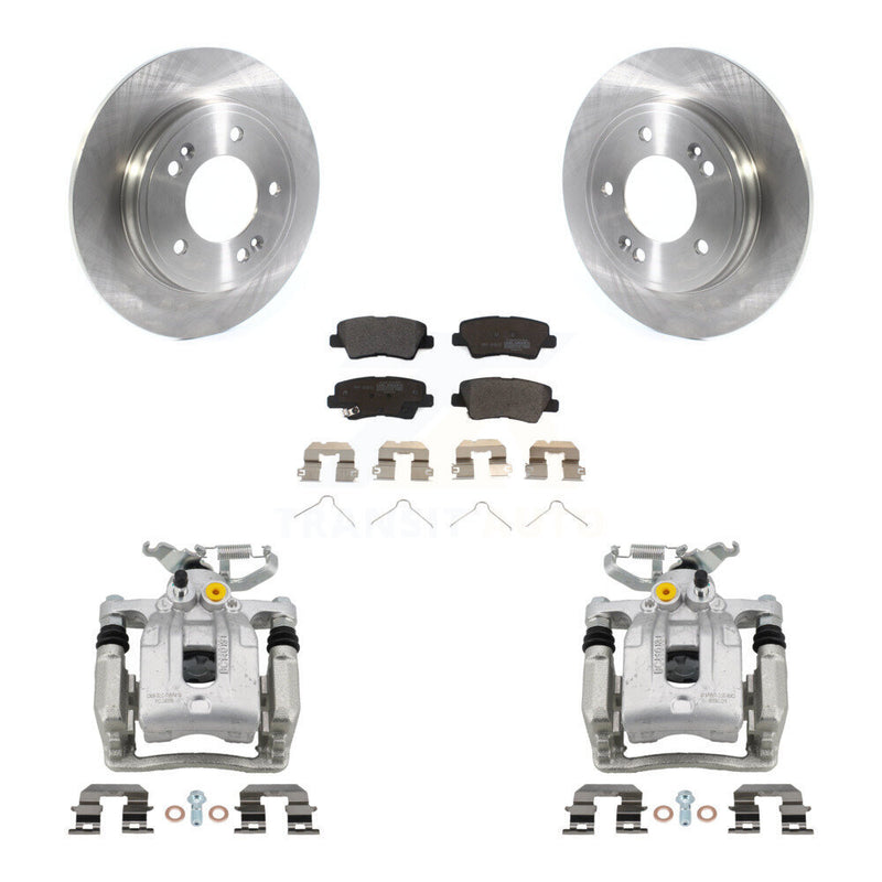 Transit Auto KC8-100662P Disc Brake Kit for 2017-2022 Kia Niro, Hyundai Elantra, Hyundai Ioniq - Rear product image