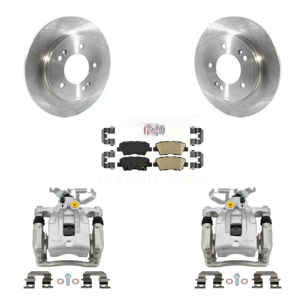 Transit Auto KC8-100663N Disc Brake Kit for 2017-2022 Kia Niro, Hyundai Elantra, Hyundai Ioniq - Rear product image