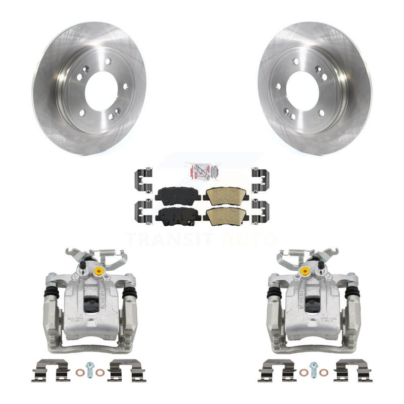 Transit Auto KC8-100663N Disc Brake Kit for 2017-2022 Kia Niro, Hyundai Elantra, Hyundai Ioniq - Rear product image