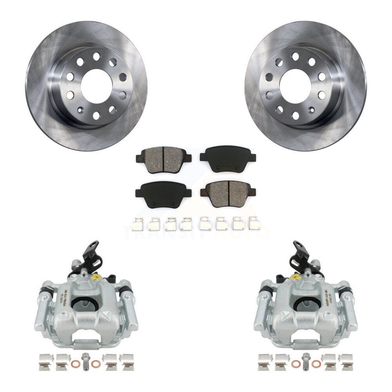 Transit Auto KC8-100663S Disc Brake Kit for 2010-2013 Volkswagen GTI, Volkswagen Eos, Audi A3 - Rear product image