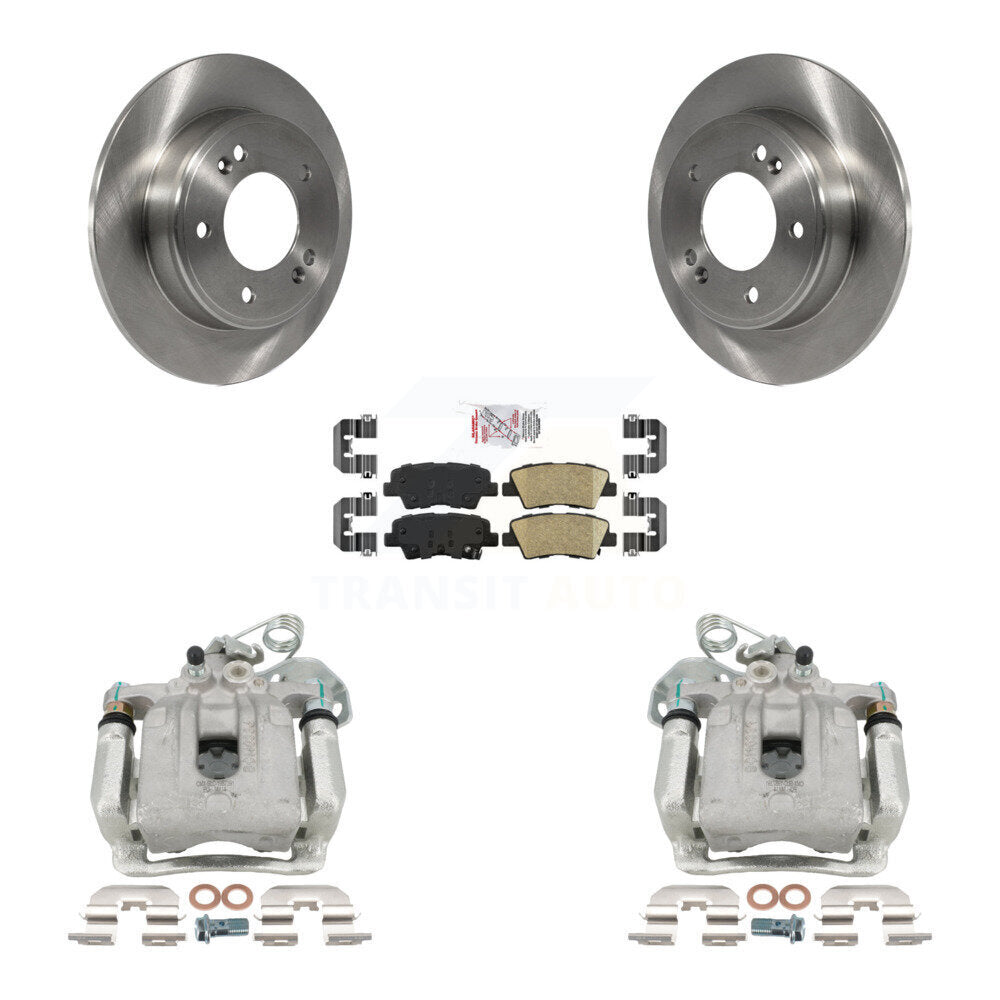 Transit Auto KC8-100664N Disc Brake Kit for 2017-2020 Hyundai Elantra - Rear product image