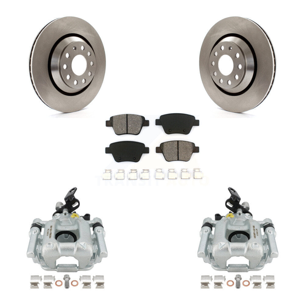 Transit Auto KC8-100664S Disc Brake Kit for 2011-2013 Volkswagen GTI, Audi A3 Quattro - Rear product image