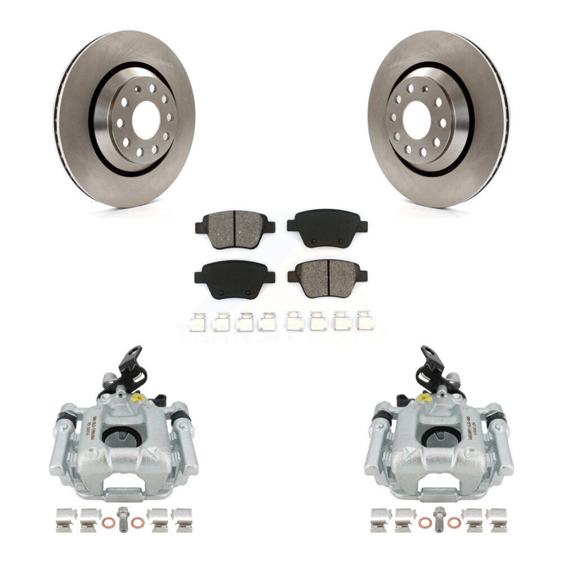 Transit Auto KC8-100664S Disc Brake Kit for 2011-2013 Volkswagen GTI, Audi A3 Quattro - Rear product image