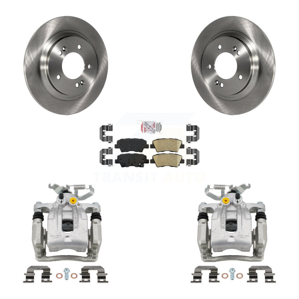Transit Auto KC8-100665N Disc Brake Kit for 2017-2019 Kia Niro, Hyundai Ioniq - Rear product image