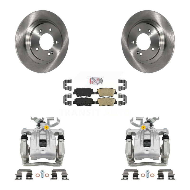 Transit Auto KC8-100665N Disc Brake Kit for 2017-2019 Kia Niro, Hyundai Ioniq - Rear product image