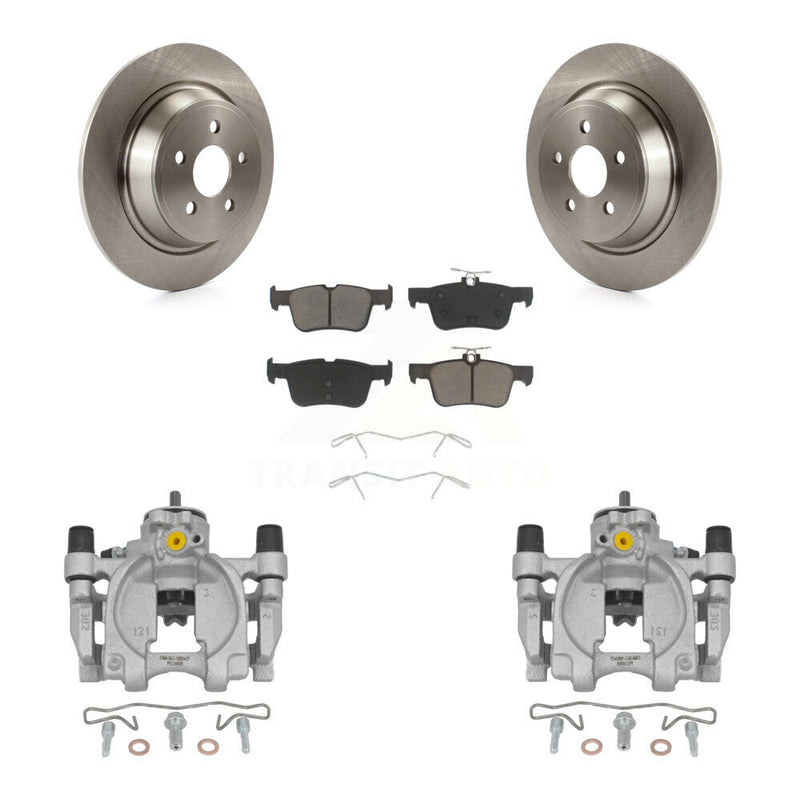 CMX KC8-100666C Disc Brake Kit for 2017-2020 Ford SSV Plug-In Hybrid, Lincoln Continental, Ford Fusion & more - Rear product image