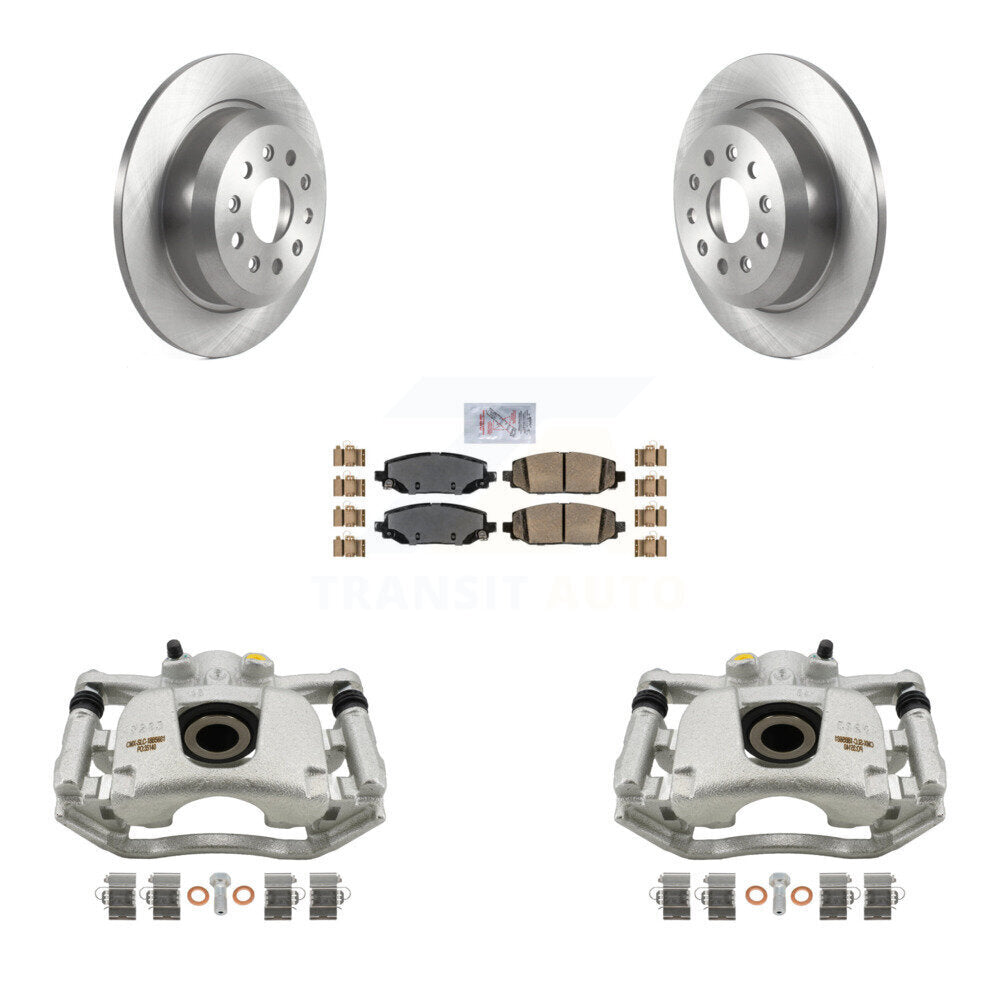 Transit Auto KC8-100666N Disc Brake Kit for 2018-2020 Jeep Wrangler - Rear product image