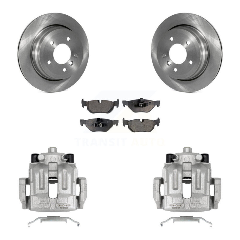 Transit Auto KC8-100666P Disc Brake Kit for 2006-2015 BMW X1, BMW 328i, BMW 328i xDrive & more - Rear product image