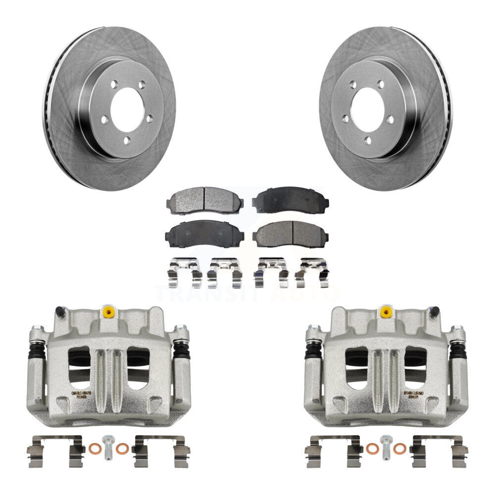 Transit Auto KC8-100666T Disc Brake Kit for 2002-2005 Ford Explorer, Mercury Mountaineer - Front product image