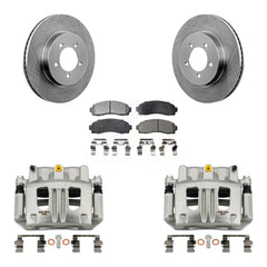 Transit Auto KC8-100666T Disc Brake Kit for 2002-2005 Ford Explorer, Mercury Mountaineer - Front product image