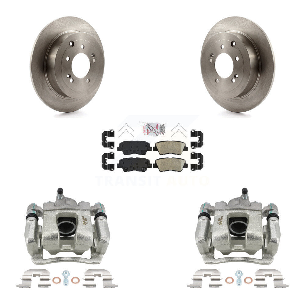 Transit Auto KC8-100667N Disc Brake Kit for 2016-2021 Hyundai Tucson, Kia Sportage - Rear product image