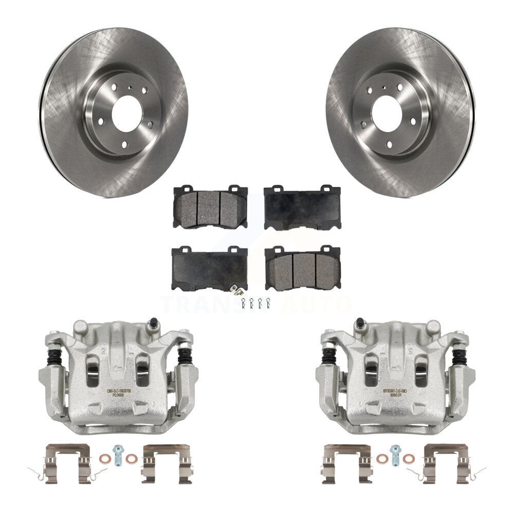 Transit Auto KC8-100668T Disc Brake Kit for 2009-2013 INFINITI G37 - Front product image