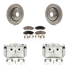 Transit Auto KC8-100669T Disc Brake Kit for 2014-2016 Acura MDX - Front product image