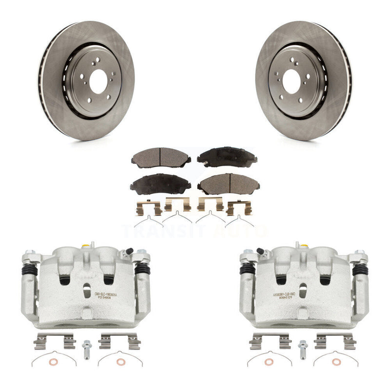 Transit Auto KC8-100669T Disc Brake Kit for 2014-2016 Acura MDX - Front product image