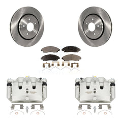 Transit Auto KC8-100670T Disc Brake Kit for 2016-2021 Acura MDX, Honda Ridgeline, Honda Pilot - Front product image
