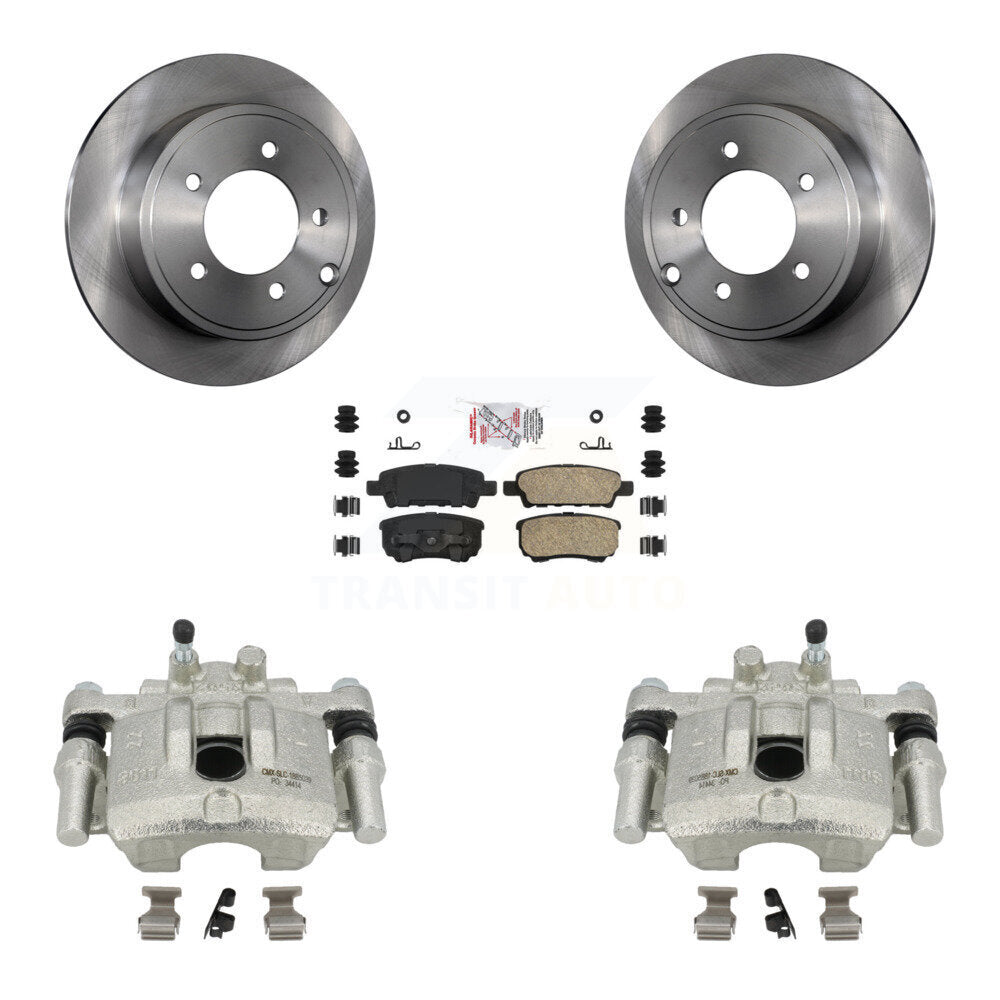Transit Auto KC8-100672N Disc Brake Kit for 2007-2017 Jeep Compass, Mitsubishi Lancer, Chrysler 200 & more - Rear product image