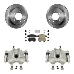 Transit Auto KC8-100672N Disc Brake Kit for 2007-2017 Jeep Compass, Mitsubishi Lancer, Chrysler 200 & more - Rear product image