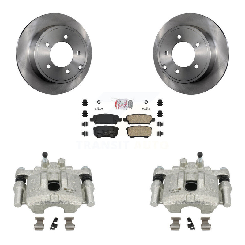 Transit Auto KC8-100672N Disc Brake Kit for 2007-2017 Jeep Compass, Mitsubishi Lancer, Chrysler 200 & more - Rear product image