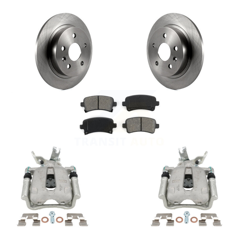 Transit Auto KC8-100672S Disc Brake Kit for 2014-2016 Chevrolet Malibu Limited, Chevrolet Malibu - Rear product image